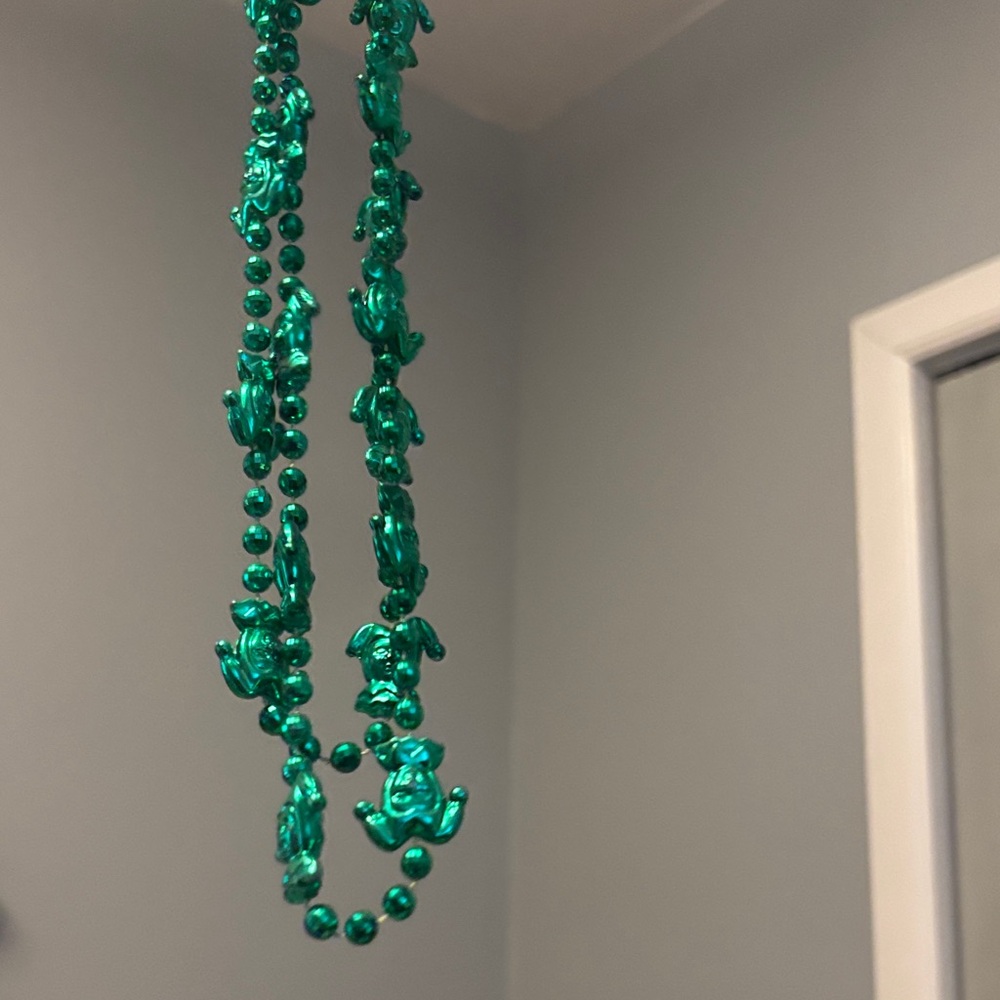 Green Beaded Necklace
